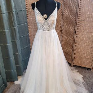 Willowby Harper Illusion A-Line Tulle Wedding Dress